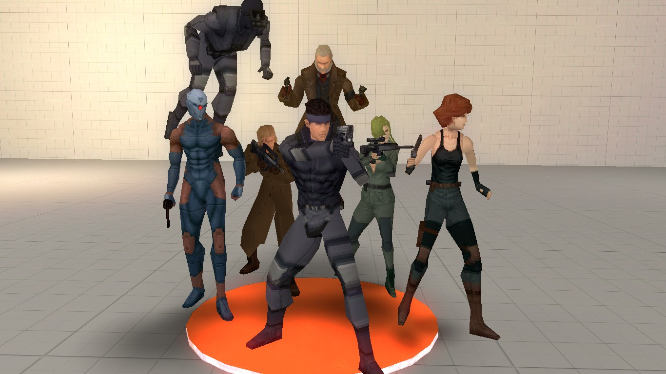 Modelos de Metal Gear Solid